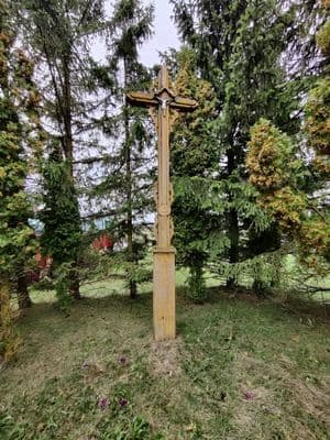 Stogastulpis greta buvusios Krivickų sodybvietės Kiauliškių k, Biržų r.