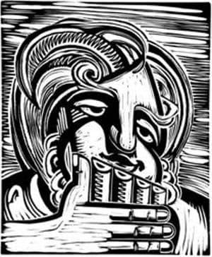 A. Galdikas. Skudutininkas. 1934