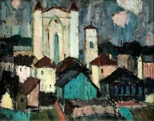 A. Krištopaitis. Kėdainių senamiestis. 1965