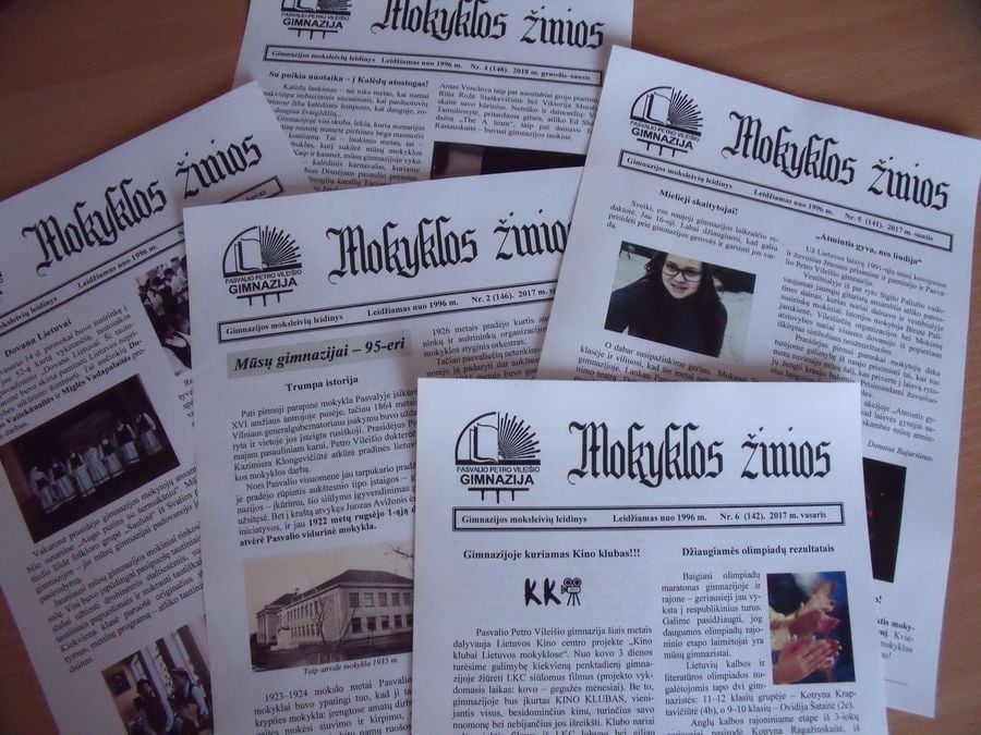 Gimnazijos laikraštis